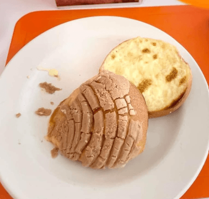 Concha con Mermelada