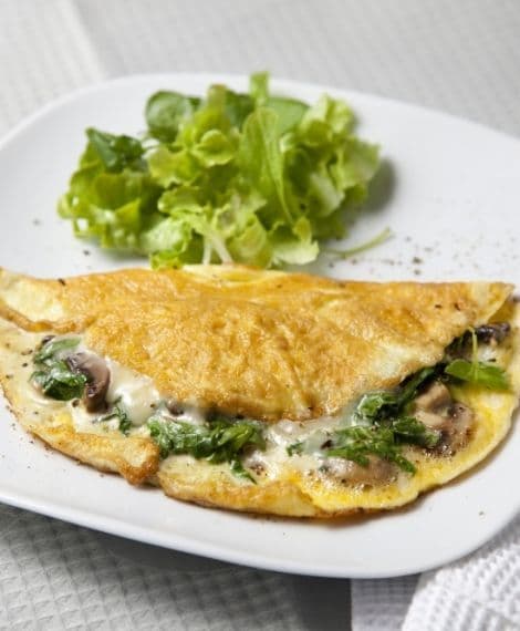 Omelette light