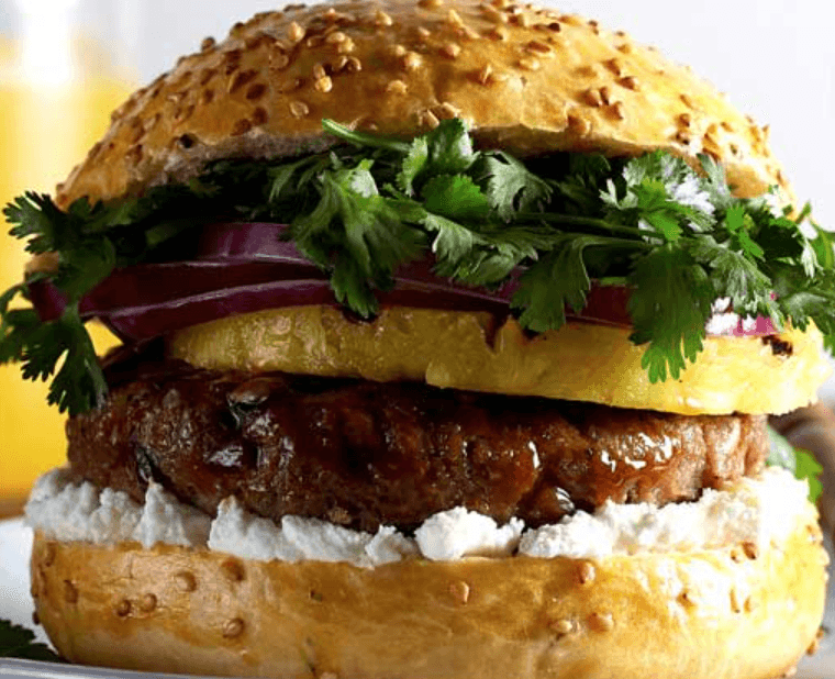Burger Hawaiana BBQ Arrachera