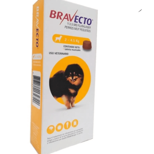 Bravecto Chew Tableta Masticable Antiparasitaria Externa par