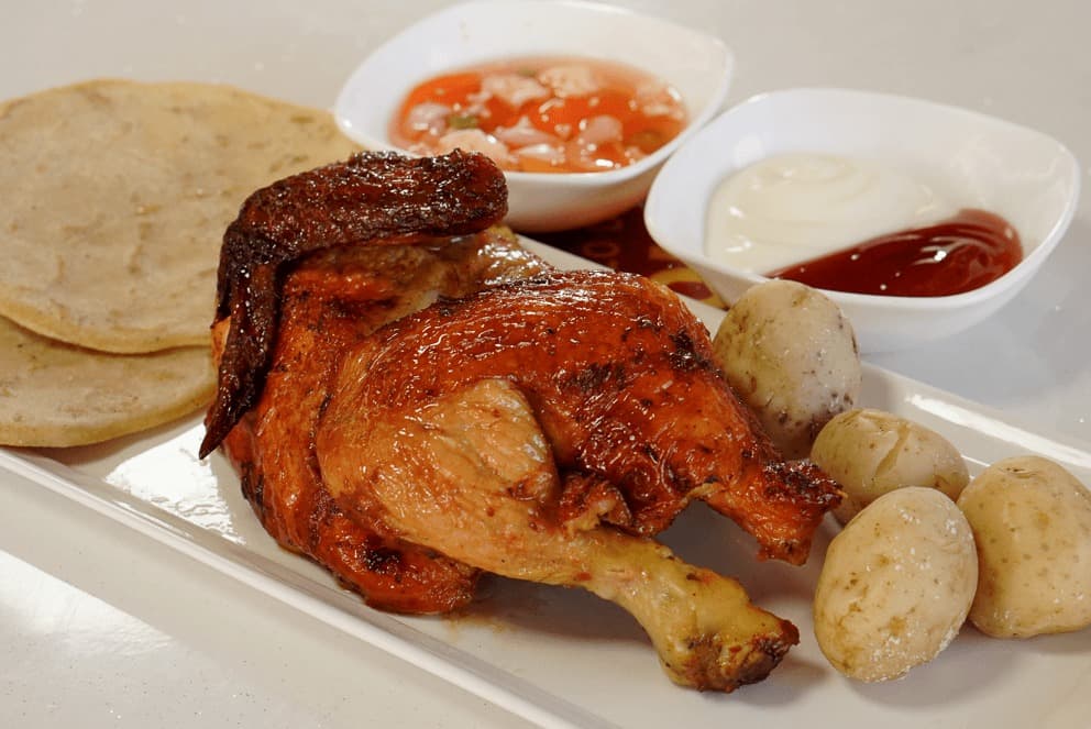 Medio Pollo Asado
