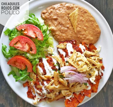 Chilaquiles con Pollo