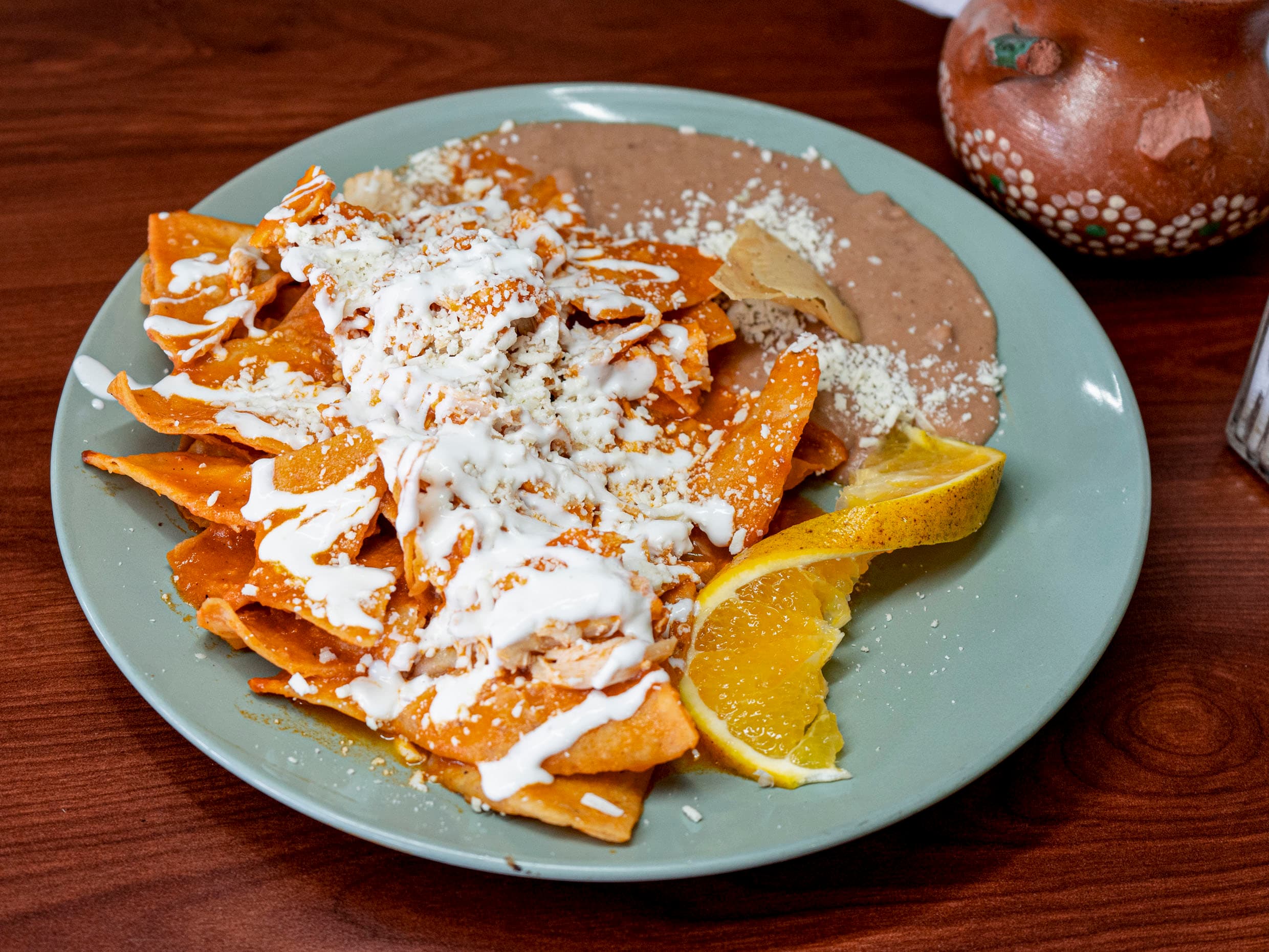 Chilaquiles solos