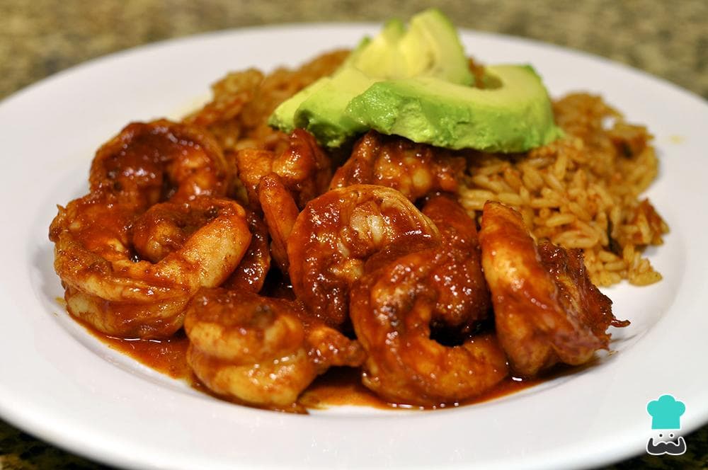 Camarones a la Diabla
