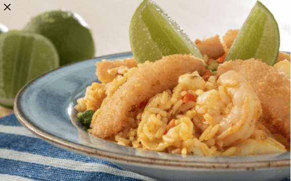 Arroz con Mariscos al Estilo Peruano