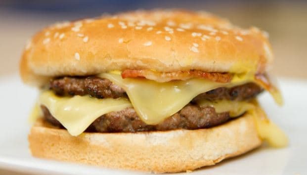 Hamburguesa Sencilla Doble Queso