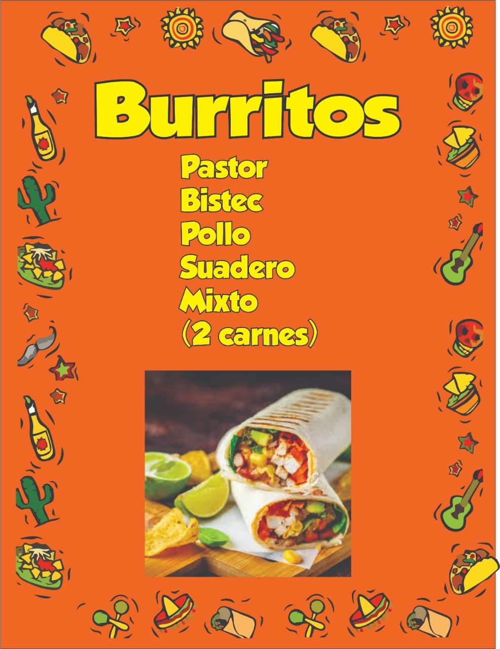 Burrito de Pollo