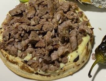 Pellizcada con Carne