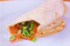 Taco de Pastor en Tortilla de Harina