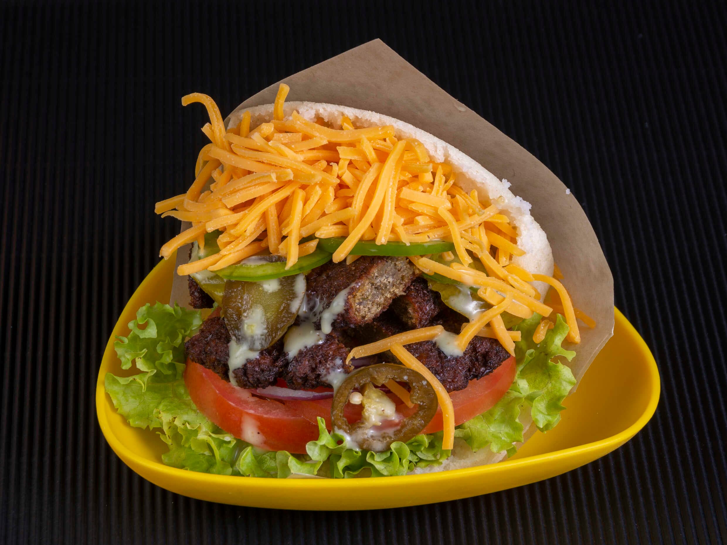Arepa Rellena Vegetariana