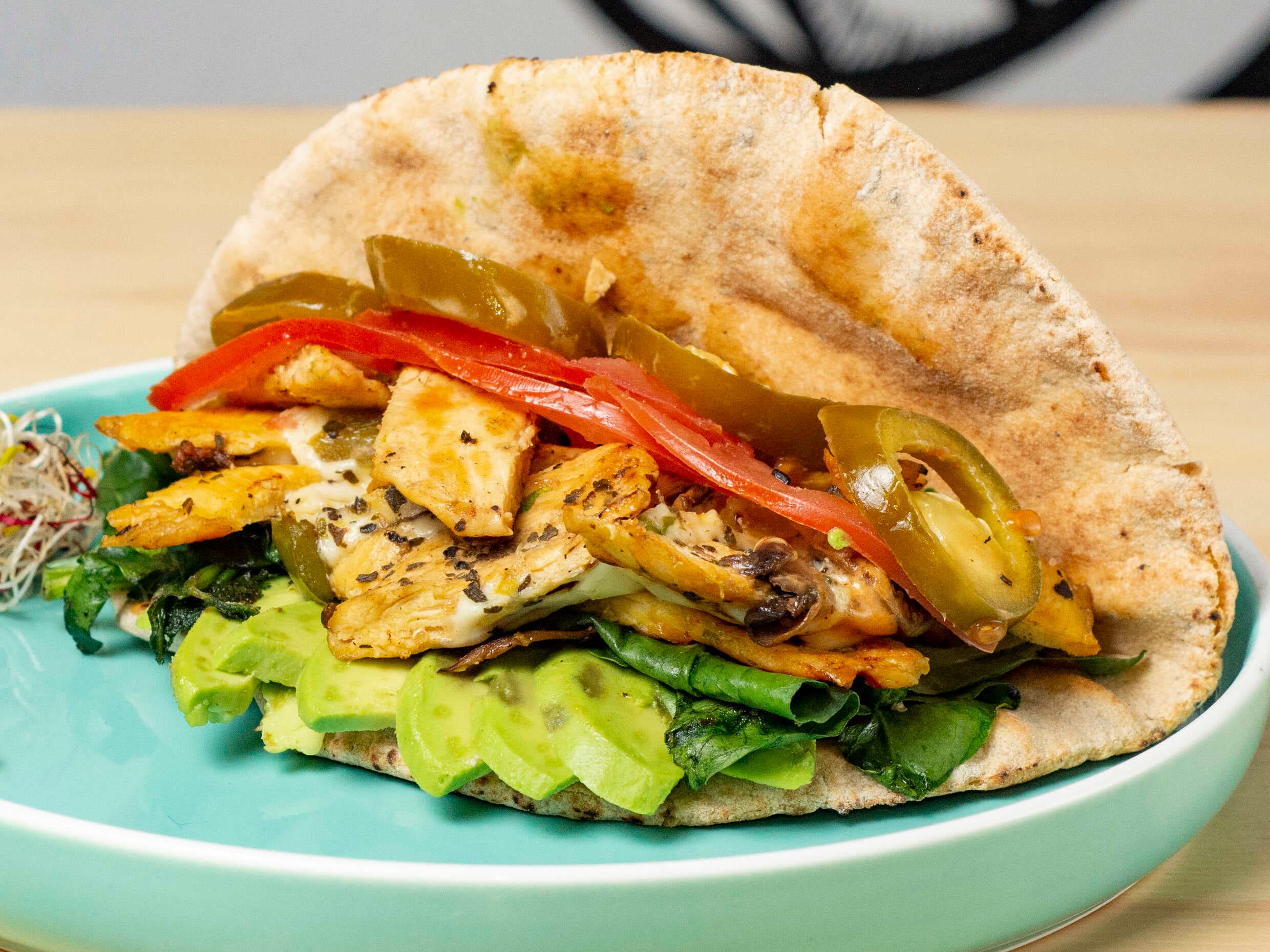Pan Pita Relleno