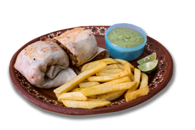 Burrito de Milanesa de Pollo