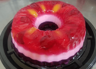 Gelatina de Rosca de Frutas