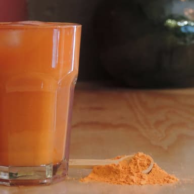 Agua Fresca de Tascalate