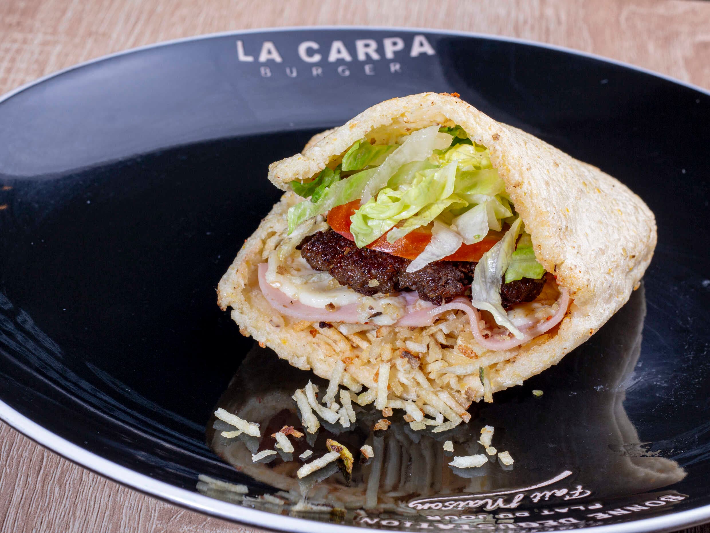 Arepa Hamburguesa