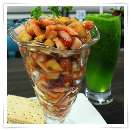 Ceviche de La Casa 12 oz .