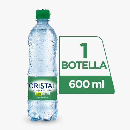 Agua con Gas 600ml