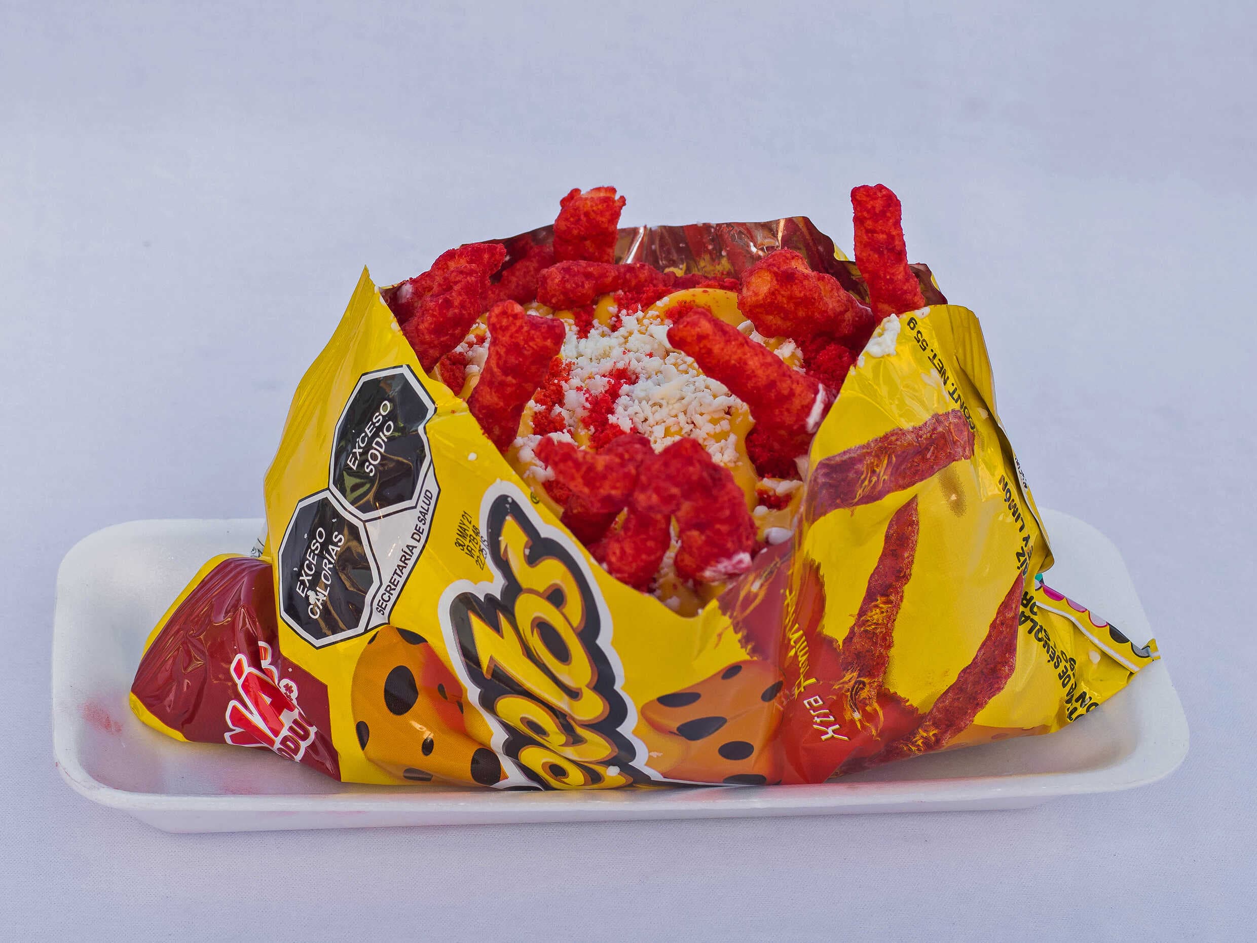 Tosti Maruchan-Elote