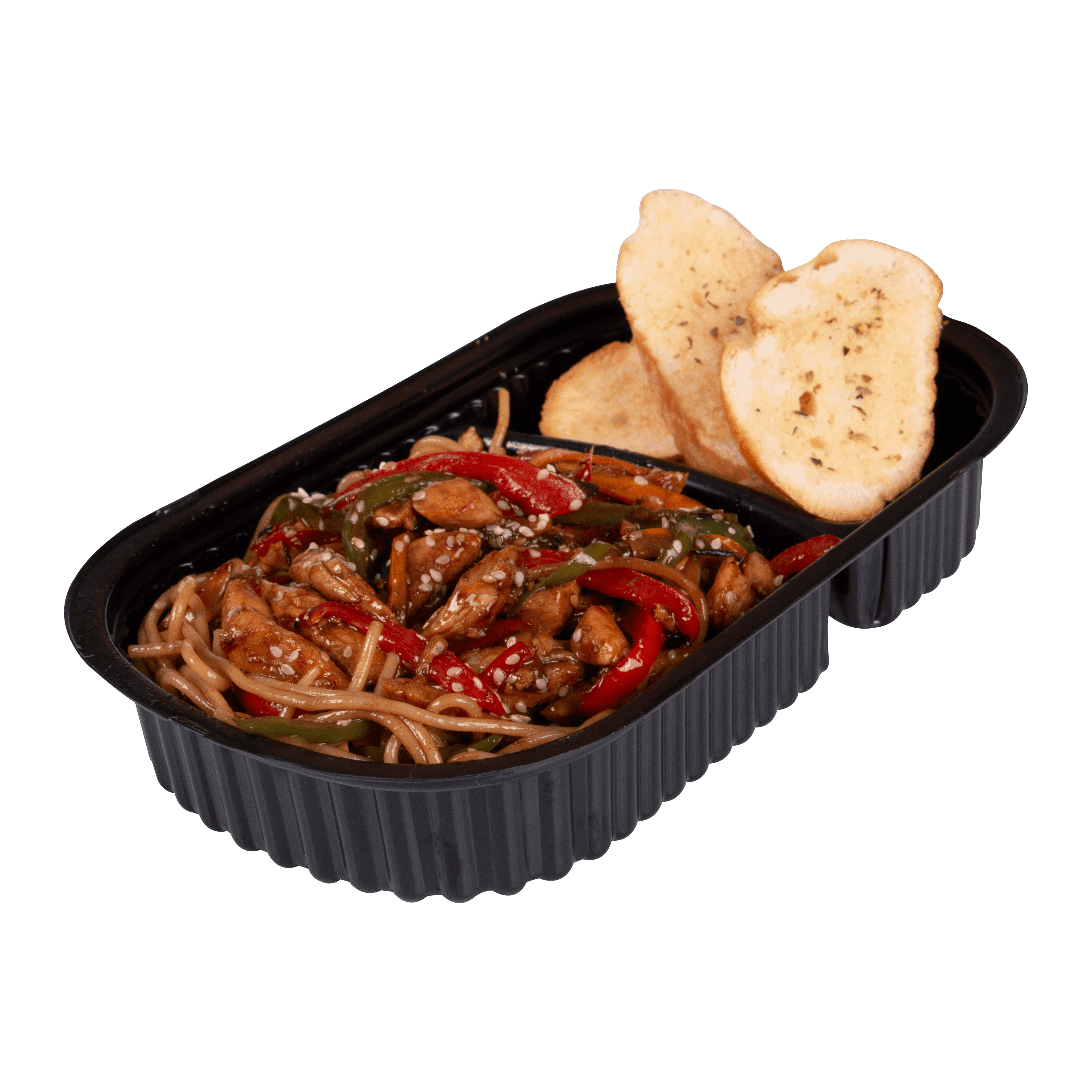 Spaghetti Teriyaki + Gaseosa 12 Onz