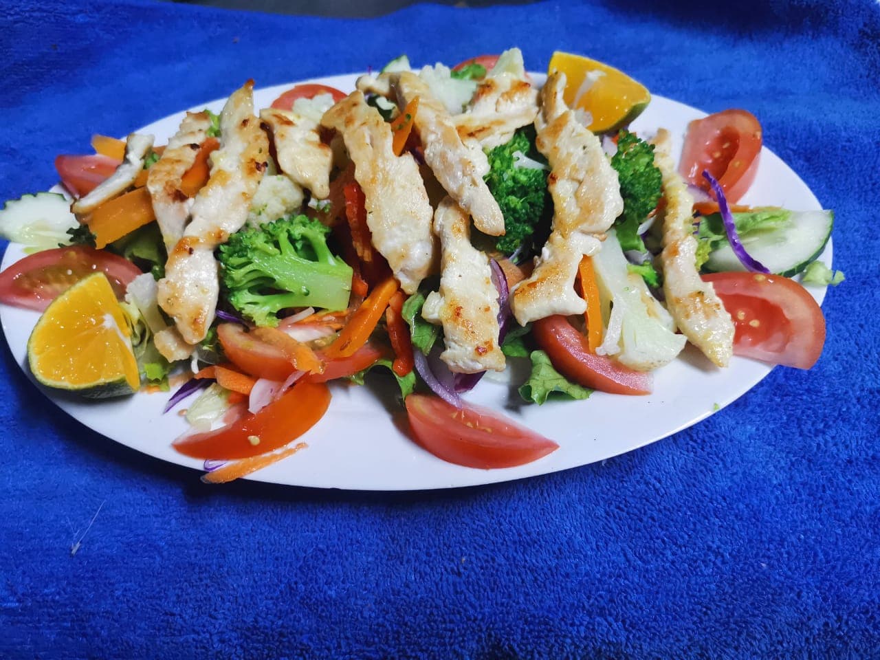Ensalada con Pechuga de Pollo
