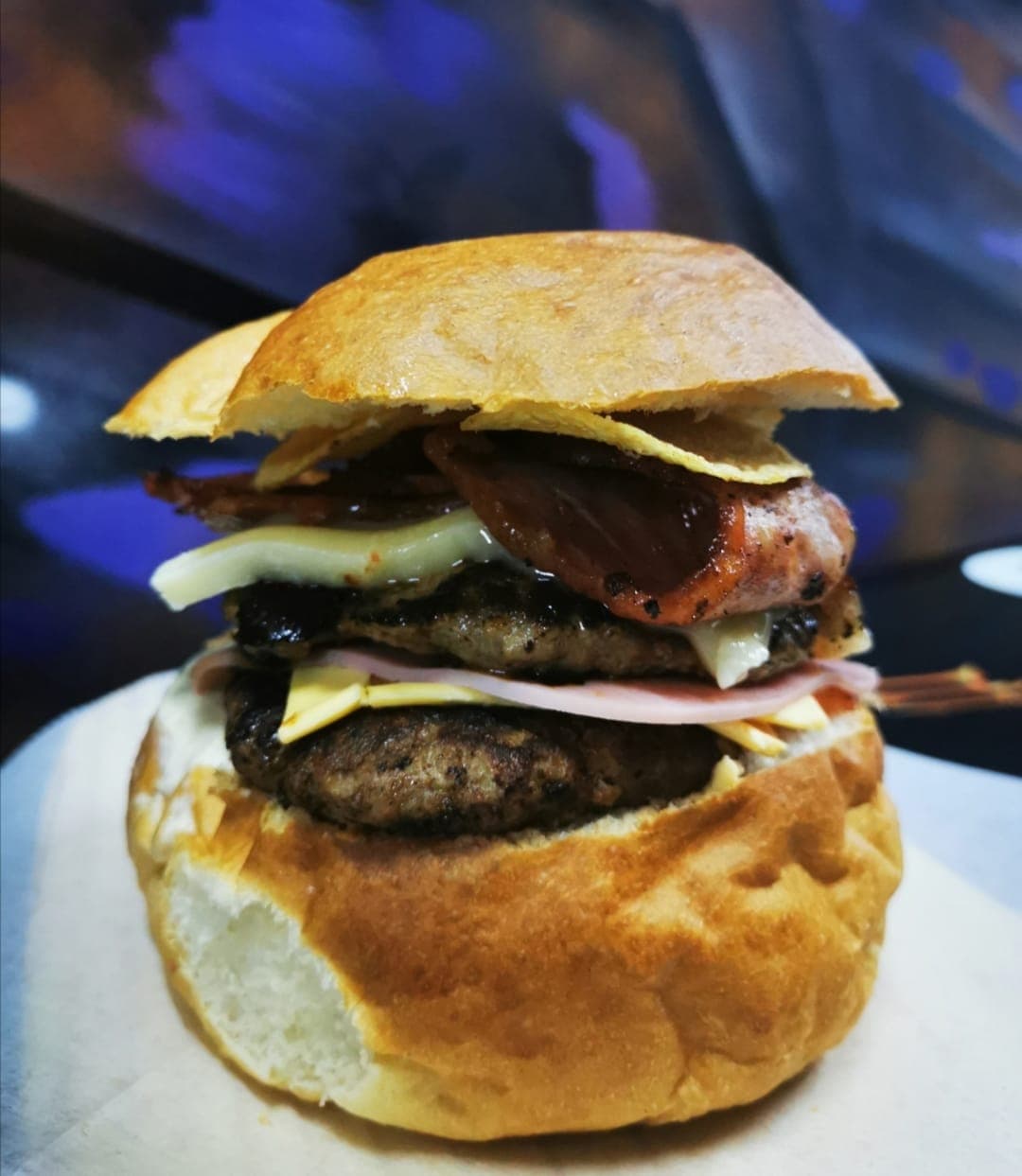 Hamburguesa Clark Kent