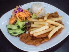 Milanesa con Papas