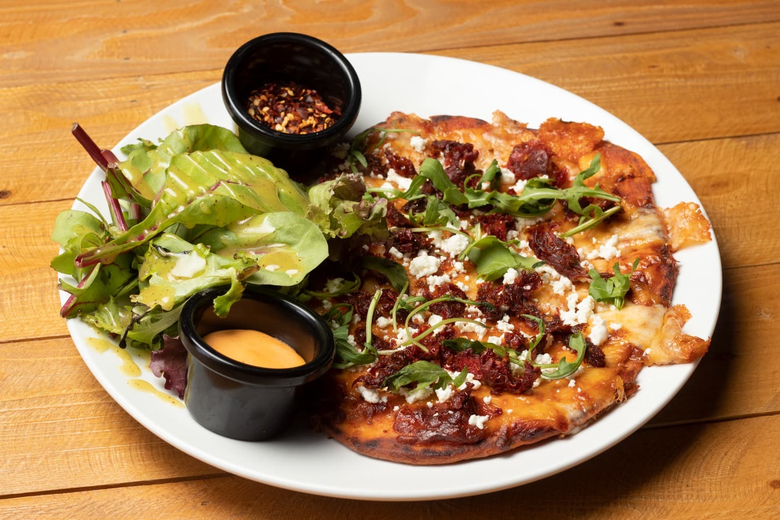 PIZZA NAAN VEGETARIANA
