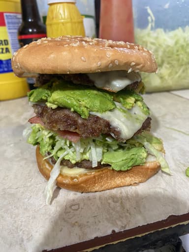 Hamburguesa Triple