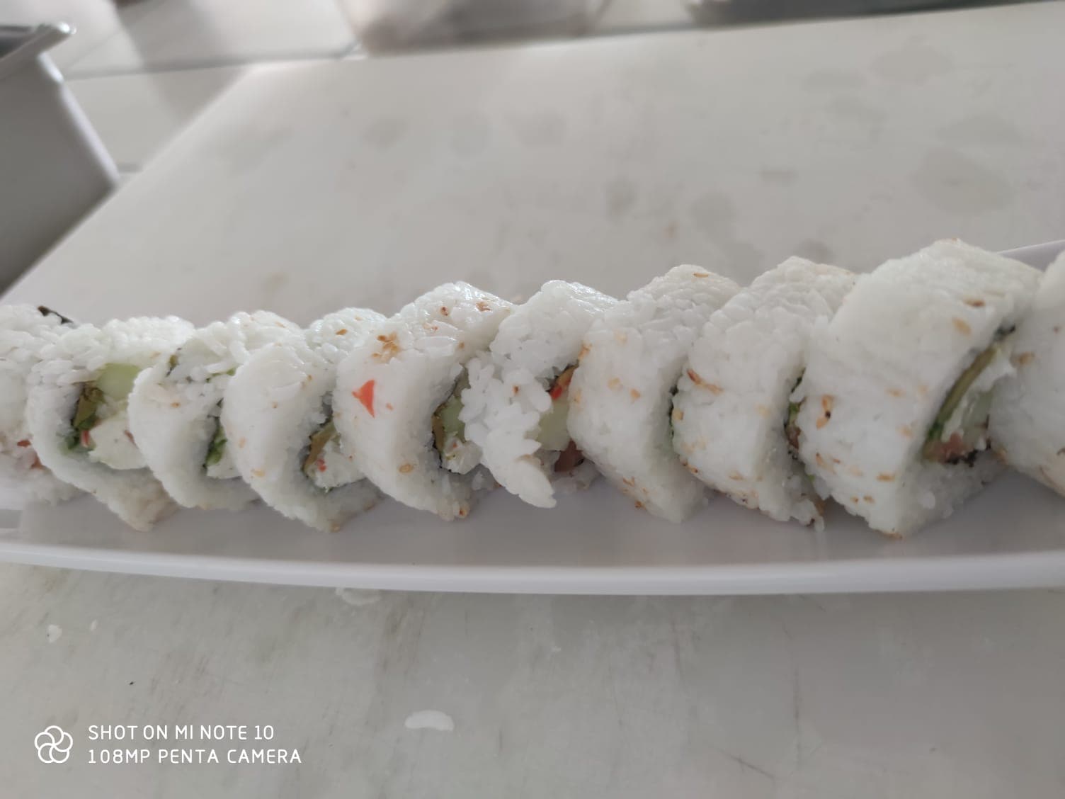 Sushi California White