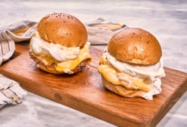 Poached Angus Muffin