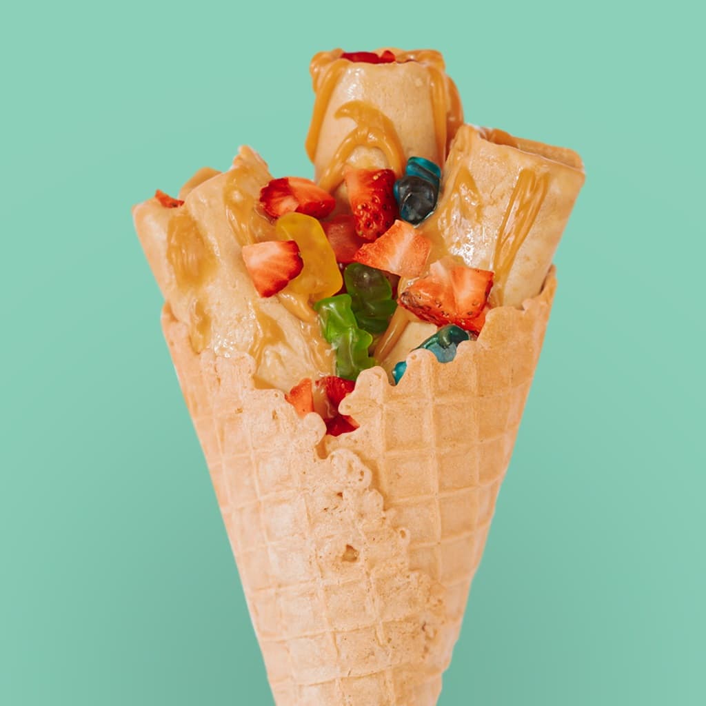 Helado Frito Megacono