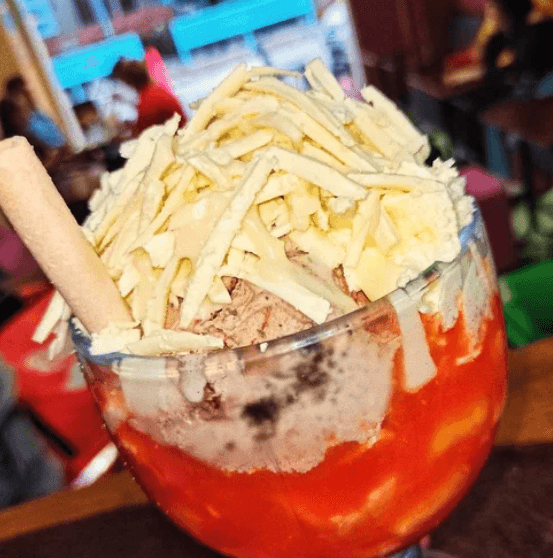 Salpicón Copa Queso