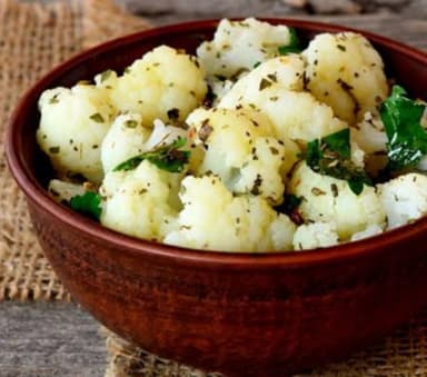 Coliflor con Cerdo
