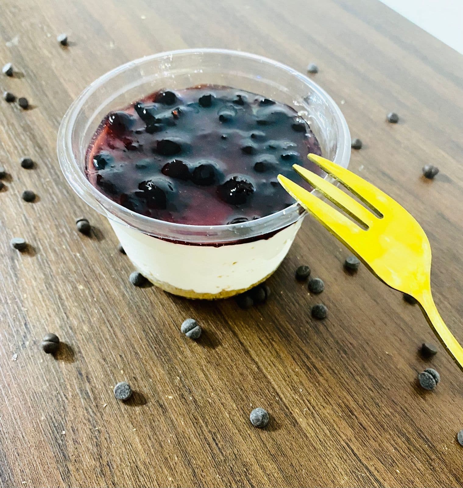 Mini Bolw Chesscake de Sauco
