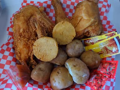Medio Pollo a la Broaster