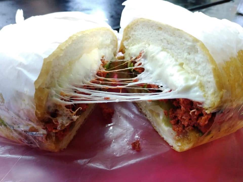 Torta con Quesillo (Oaxaca)