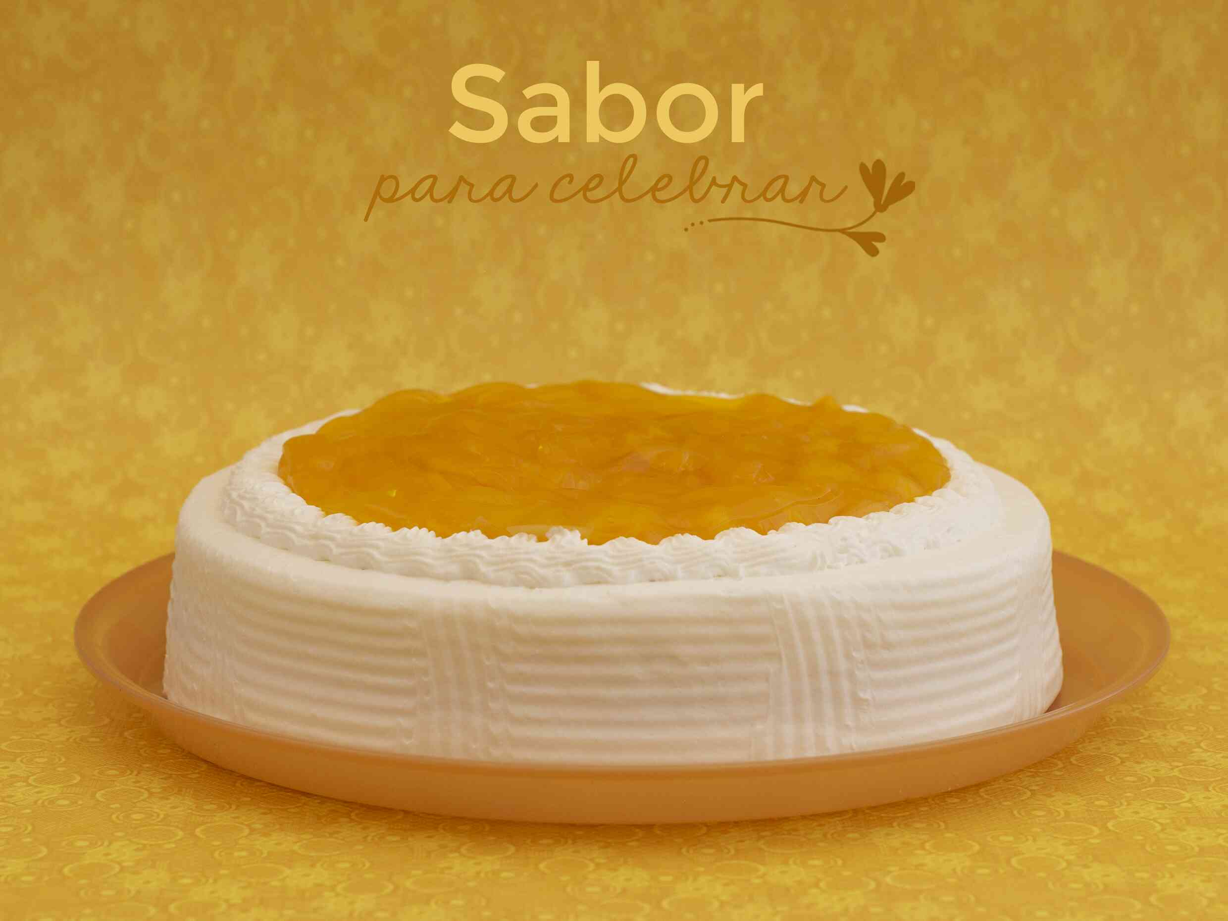 Pastel Clásico Duraznos