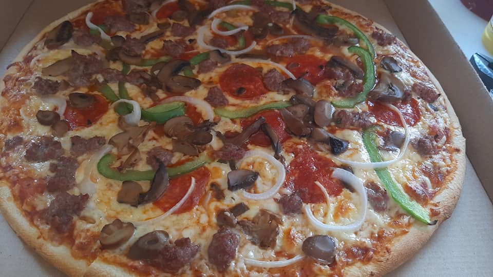 Pizza Vegetariana Familiar