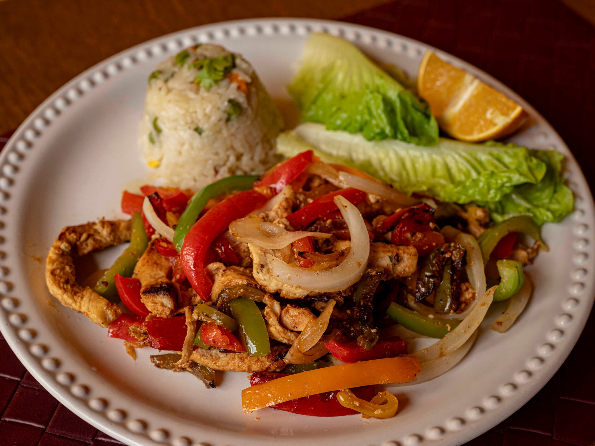Fajitas de Pollo