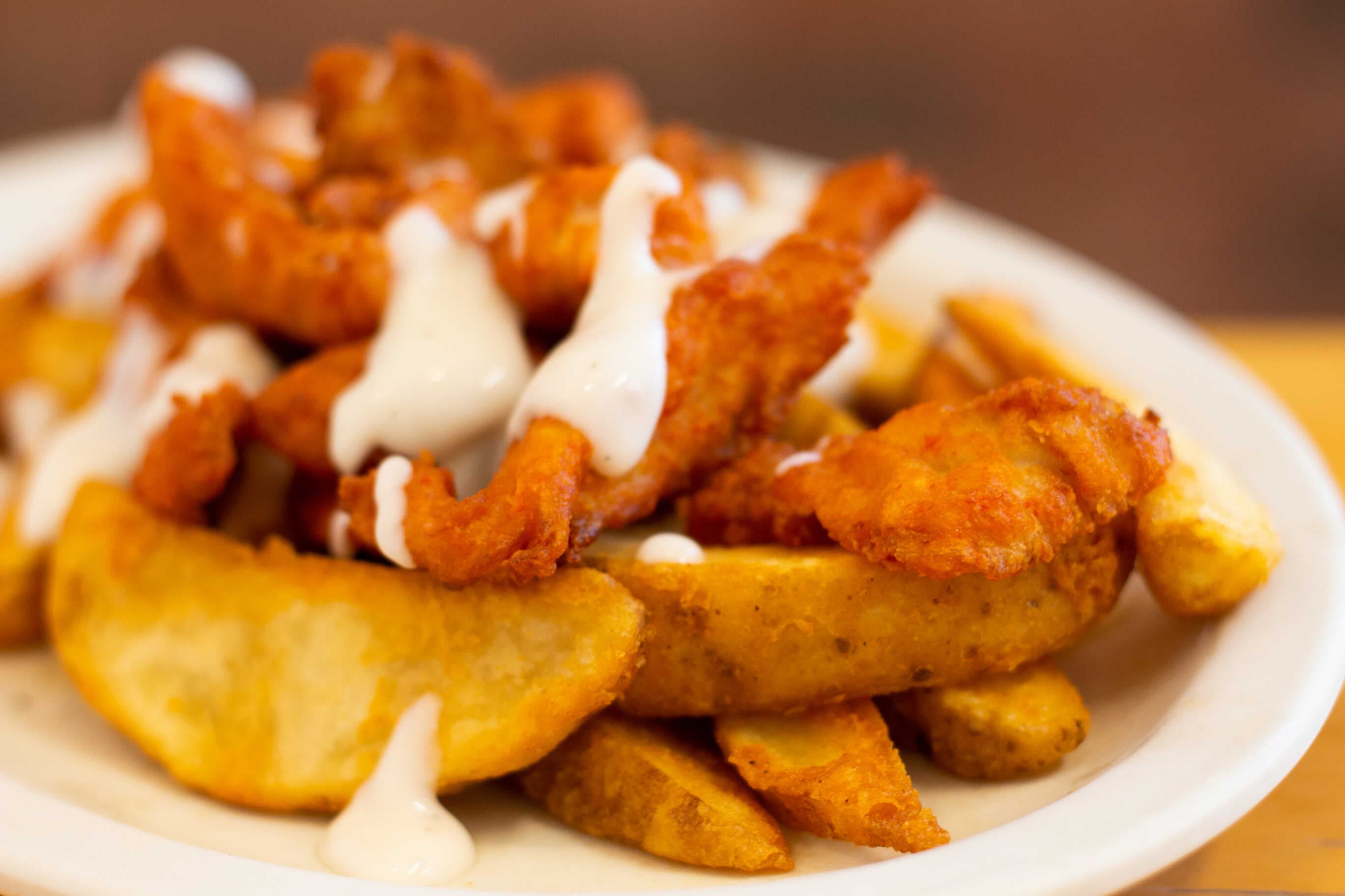 Orden de Papas Gajo Boneless