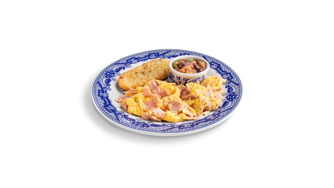 Huevos Revueltos con Tocino (2 pzas)