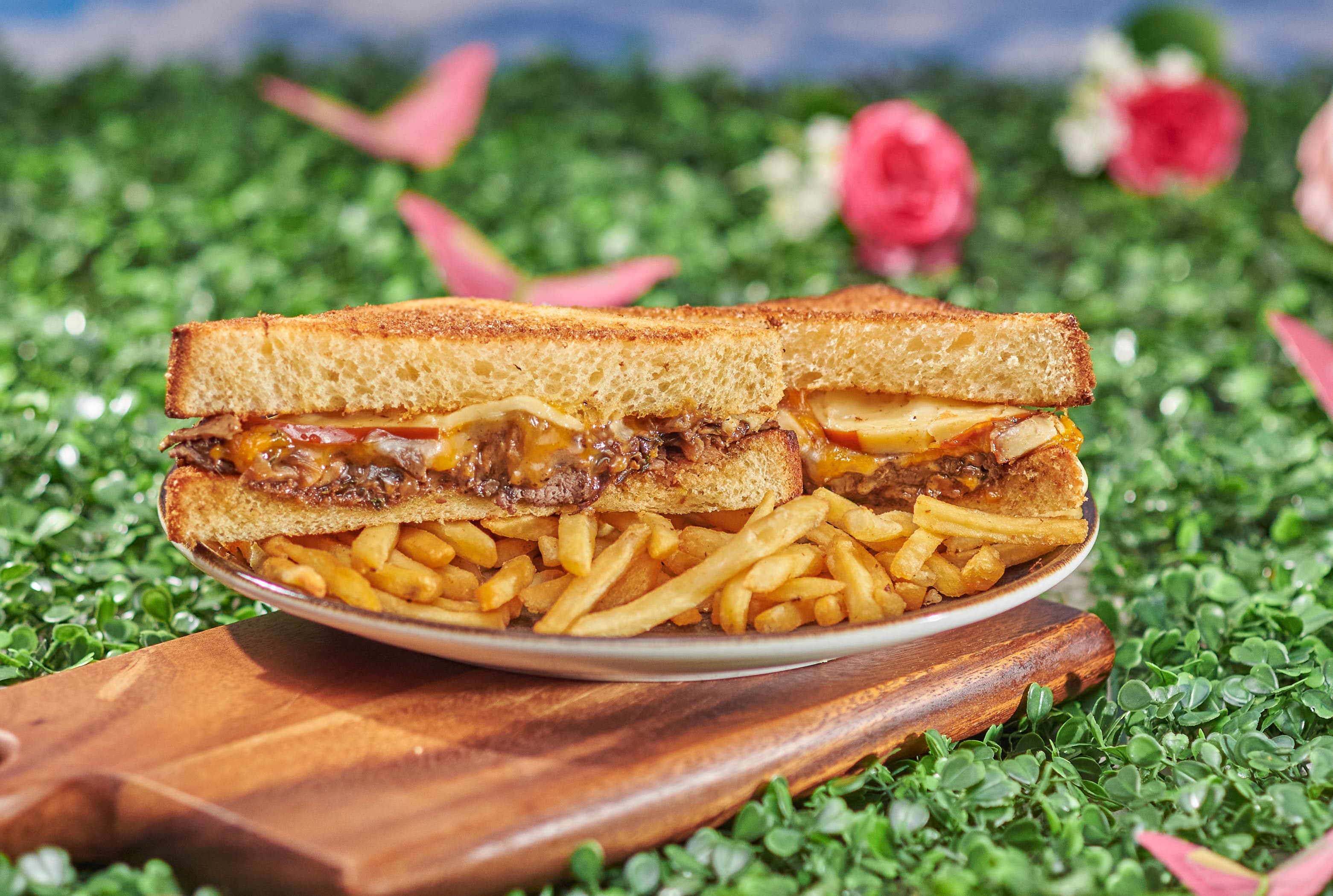 Sándwich Lomo Strogonoff