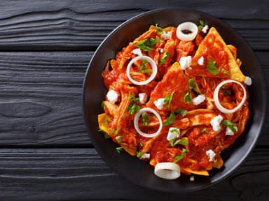 Chilaquiles Rojos