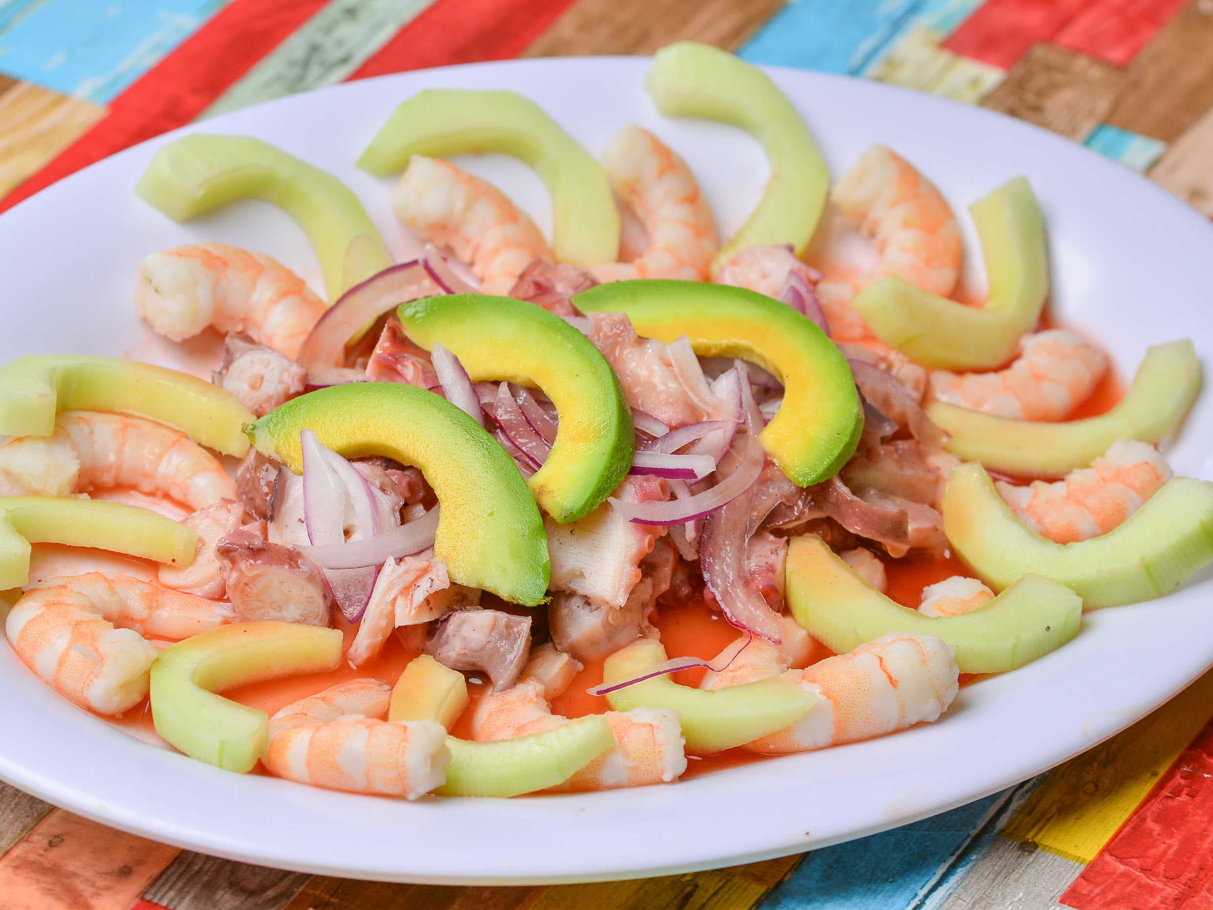 PLato para Picar (Camaron/Pulpo)