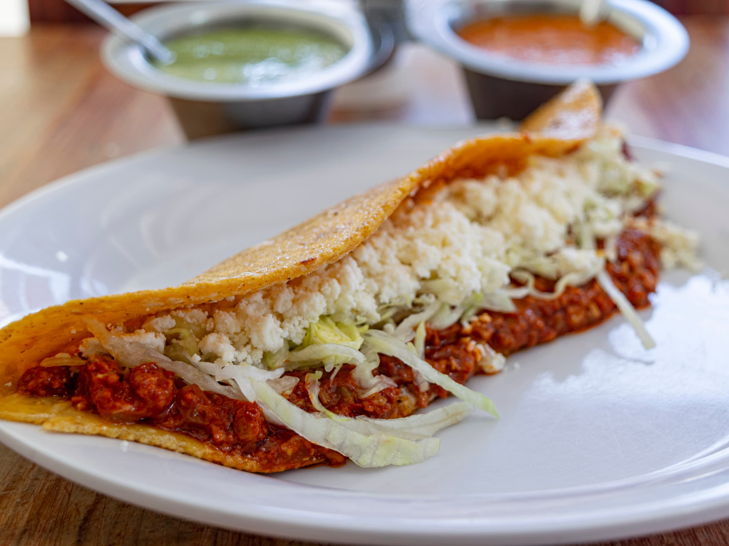Quesadilla de  Chicharrón