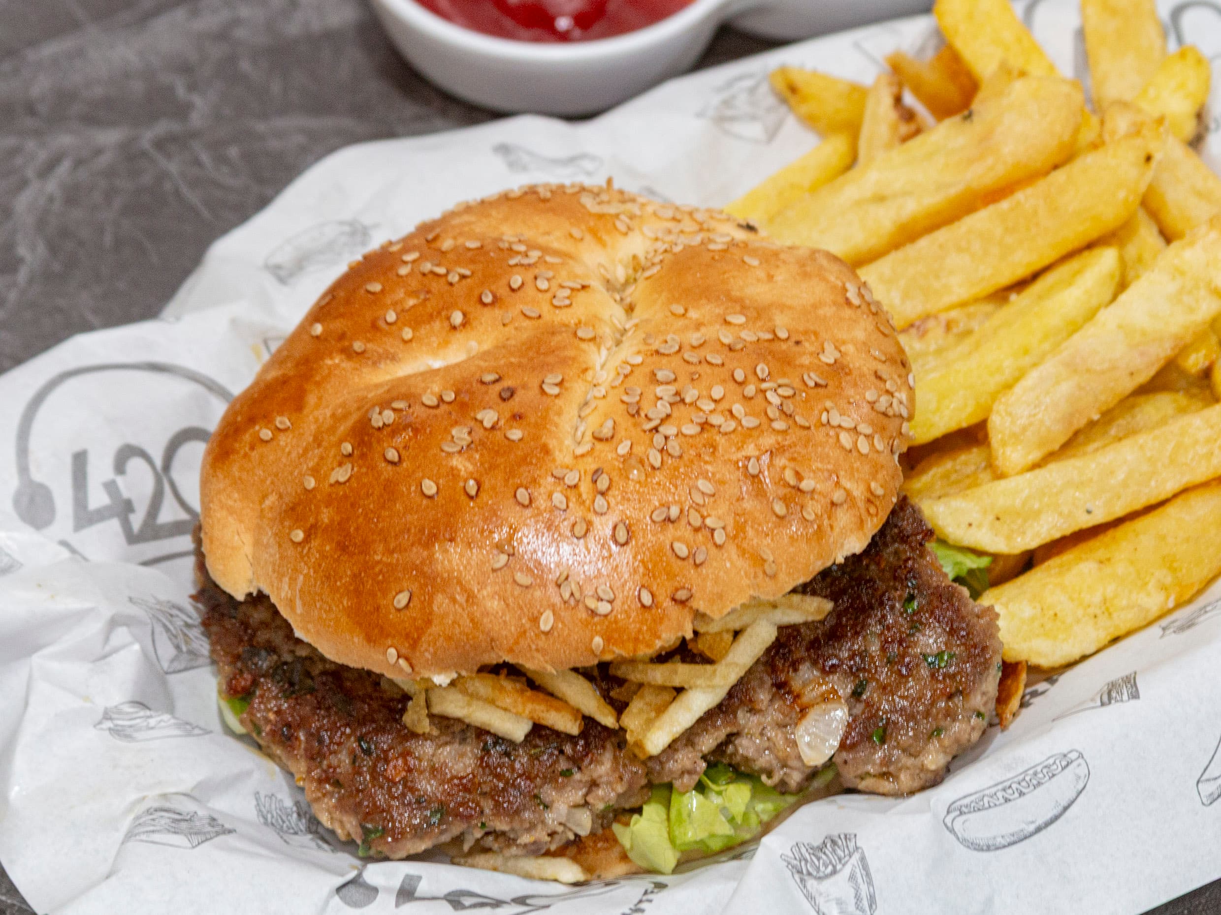 Hamburguesa Simple