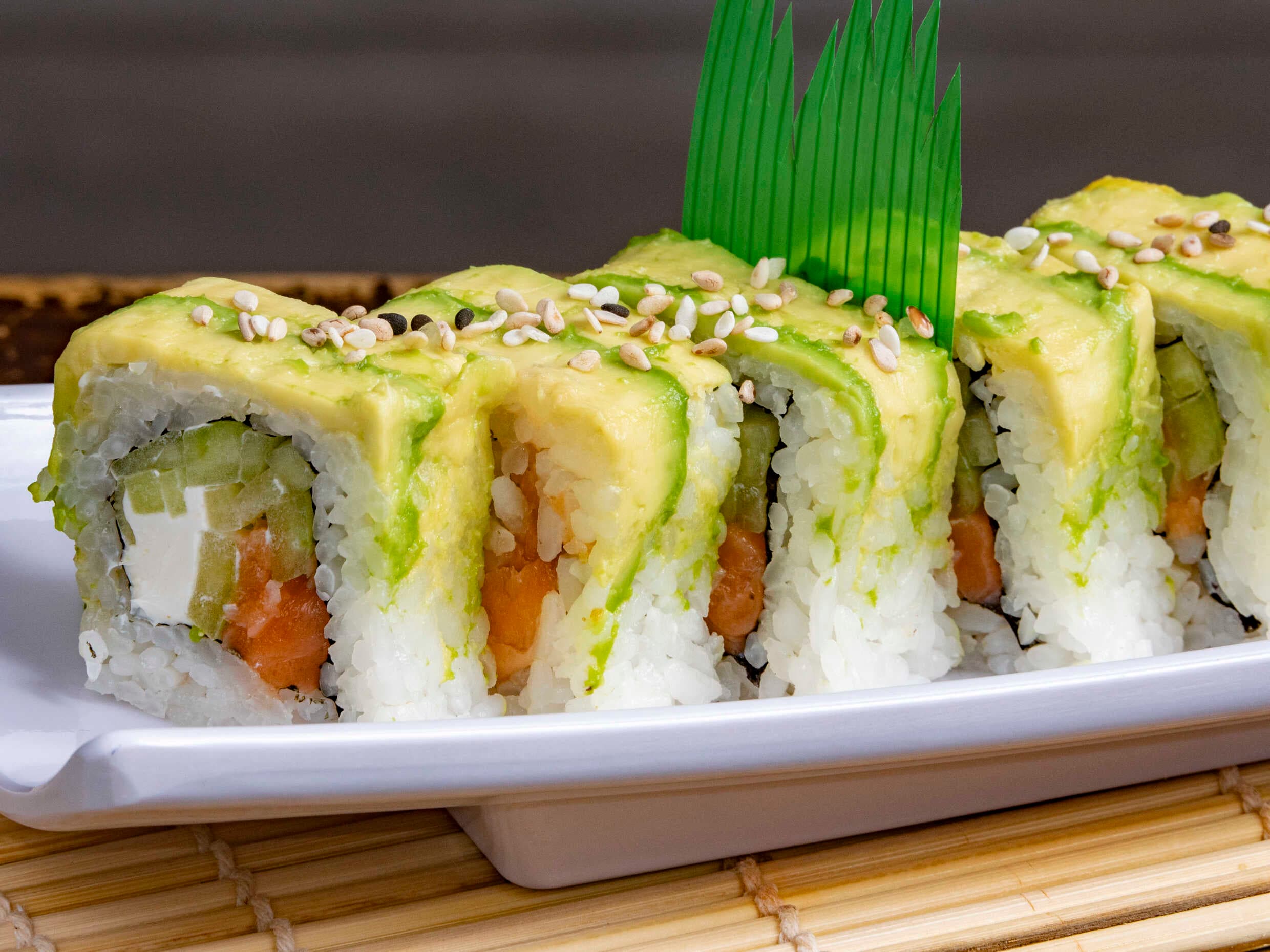 Avocado Rollo de Salmón
