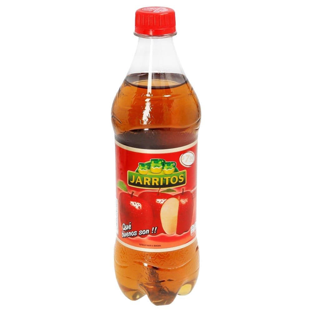 refresco sabor manzana 600ml