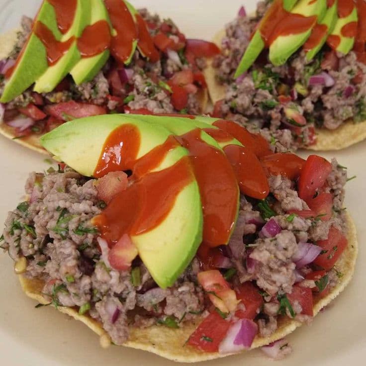 Tostada de Pitufo