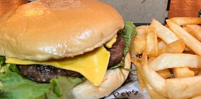 hamburguesa de pastor